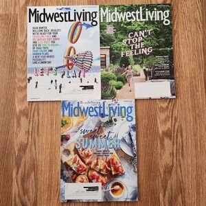 Midwest Living Magazine Lot 2022 Jan-April + Summer